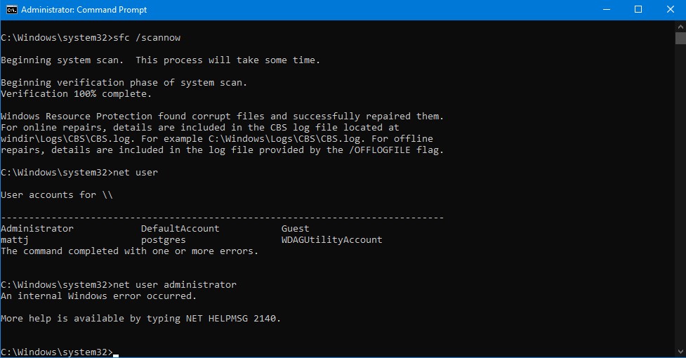 Can't Access Local users and groups. 002f7063-a79f-489c-9d0e-fbe7852bb4e2?upload=true.jpg
