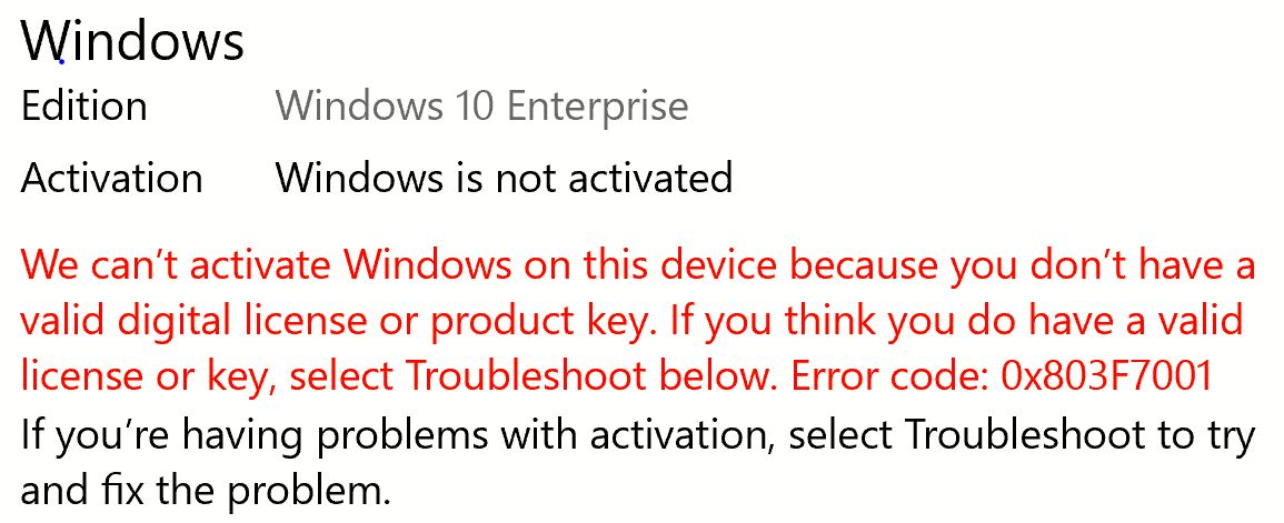 I purchased upgrade to Windows 10 Pro and received Windows 10 Enterprise. 008e439f-0be1-49cb-a780-20a05ce2137b?upload=true.jpg
