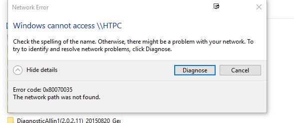 Network Error - Windows Cannot Access.... 00e59409e73fc1d72567bd2f7a52ccf9.png