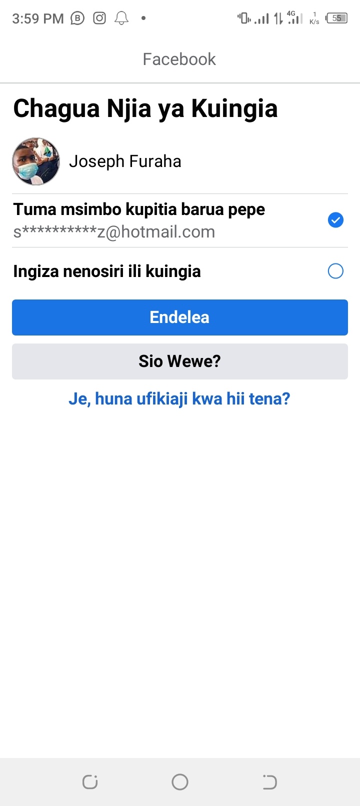 Account yangu ya facebook ime hackiwa na mtu anae tumia Z*********** Email address is... 00e6a0b8-de6d-4af1-8903-98492142ab20?upload=true.jpg