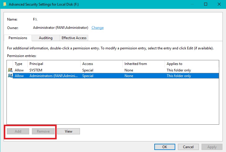 Hard Drive Access is denied issue. 01311a75-7db8-4083-a677-a725bc2886e8?upload=true.jpg