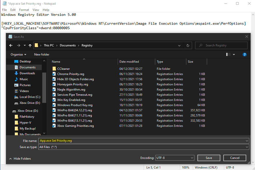 Permanently setting Priority Processes Using Registry Editor does not work for "NVIDIA... 01543534-aa6e-4b8f-b055-8a8d7f18392f?upload=true.png