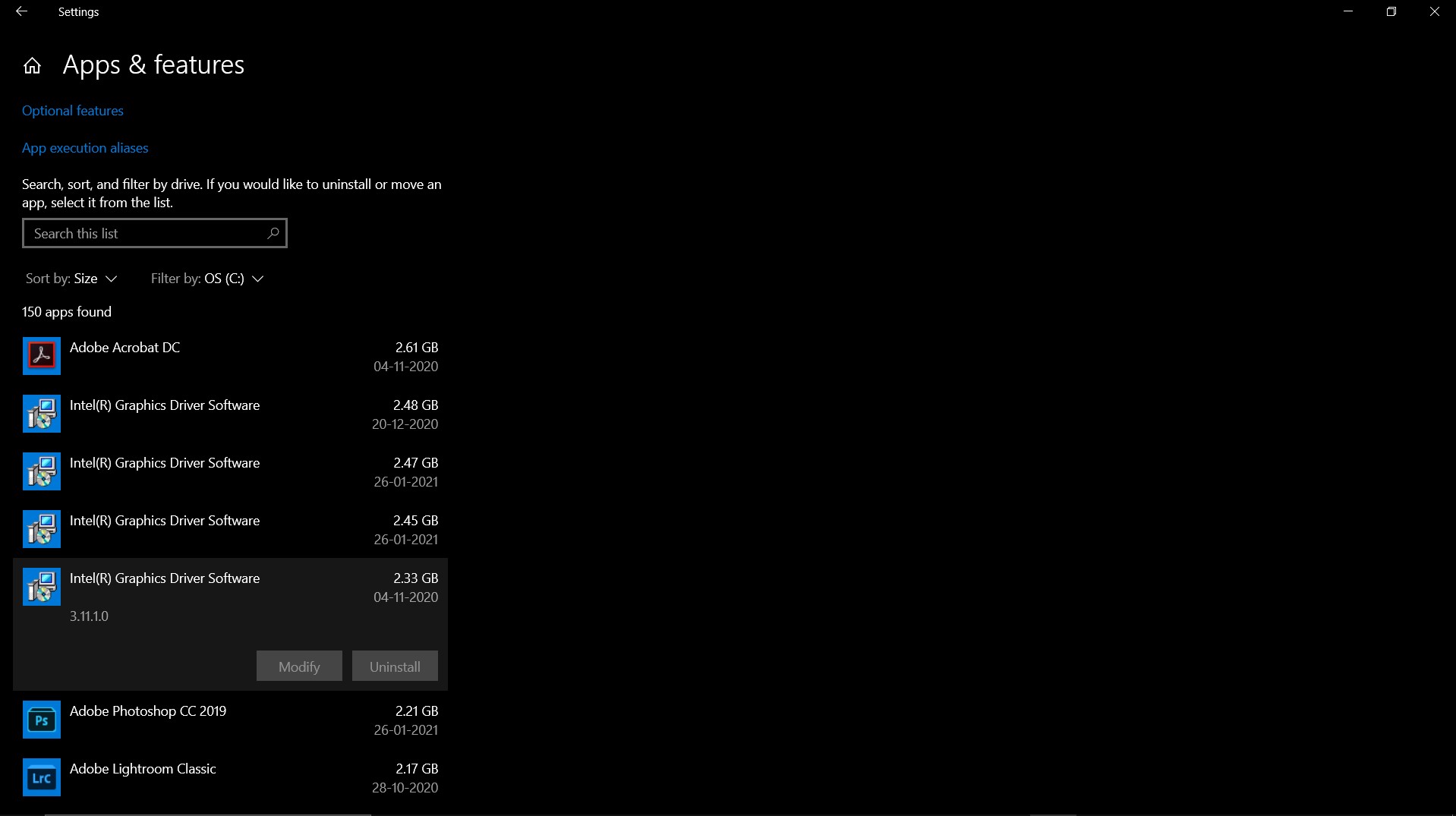 multiple thing installed many many times , consuming my whole storage 0161146d-0f15-4715-b687-1c322e551341?upload=true.jpg