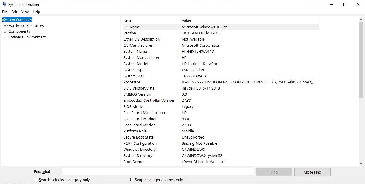 My INSYDE H2O-5/17/2018-version-05.11.34F.30 BIOS System Incident Log Files are NOT... 016c2da2-126e-4199-a747-509ade8376b0?upload=true.jpg