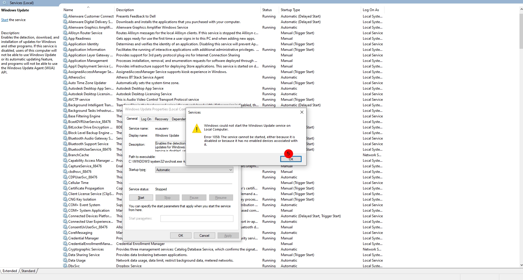 Cannot enable windows update and check for updates just keeps on loading. 0177df40-6a8f-467b-b486-4fb84ef188e8?upload=true.jpg