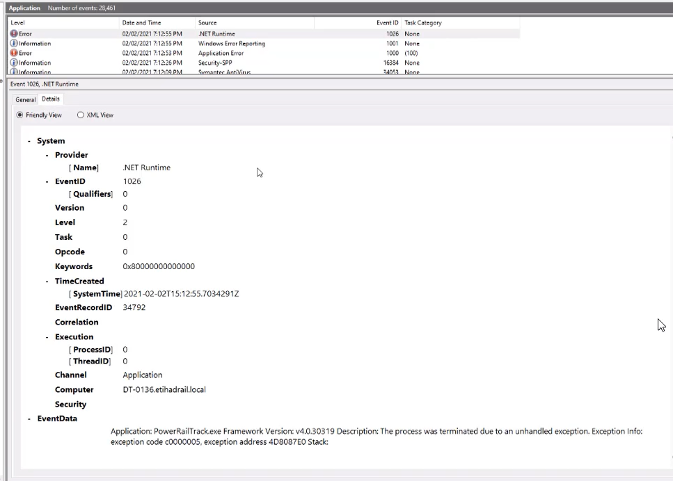 Getting .Net Run time and Application error while loading landxml file in Bentley Power... 01abe0f8-ae4d-4354-bb67-bd594554ae6b?upload=true.png