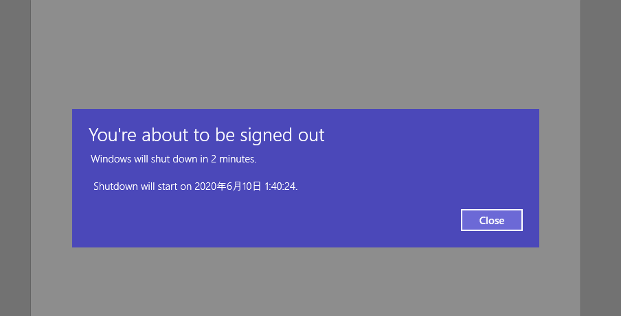 Unusual Shutdown Message posing as a windows update turns off WIFI connections only on my pc? 022bddbb-aa19-40d5-89a2-9eeb95d99ca9?upload=true.png