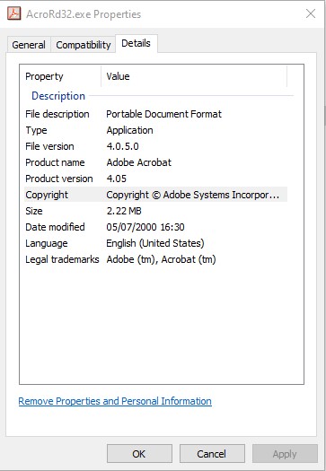 AcroRd32.exe not working with Windows 10 2004 0237f991-8cf3-4644-8e3e-c655849d2038?upload=true.jpg