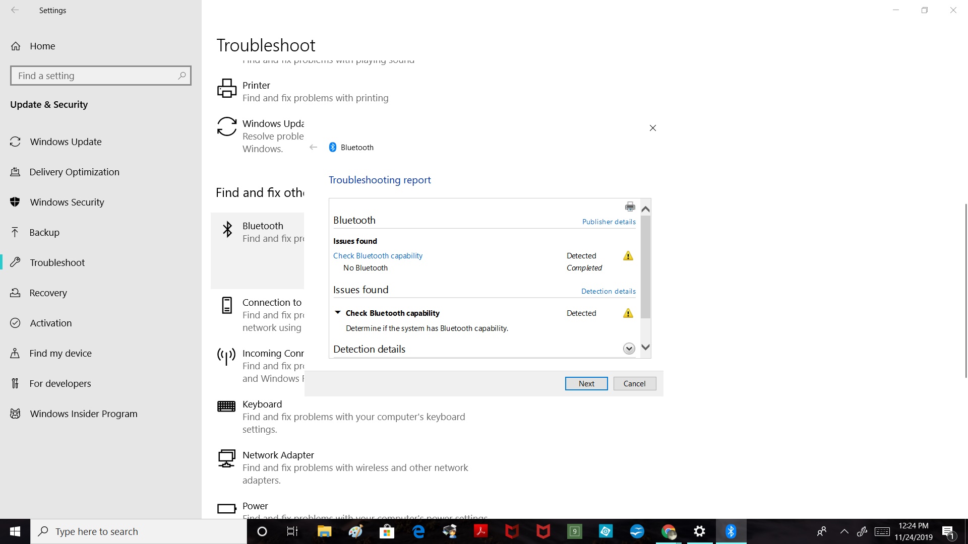 If I buy an external Bluetooth adapter will it work on my computer with builders Windows 10 023db400-7aaa-497f-94db-b56bace08b39?upload=true.jpg