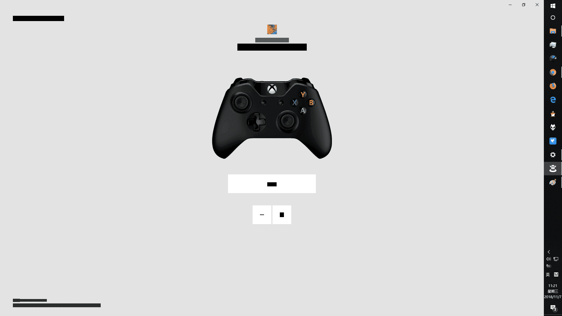 Xbox accessories app doesn't show text. 0351baf8-df56-458f-a420-3c267a60ac76?upload=true.png