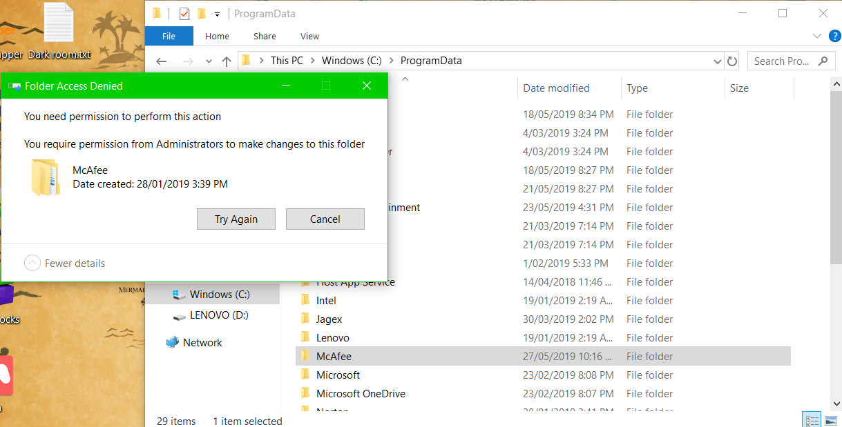Unbreakable Administrator Restrictions on McAfee 0392d1e1-7851-4642-af7d-b98b8cea1c6c?upload=true.png