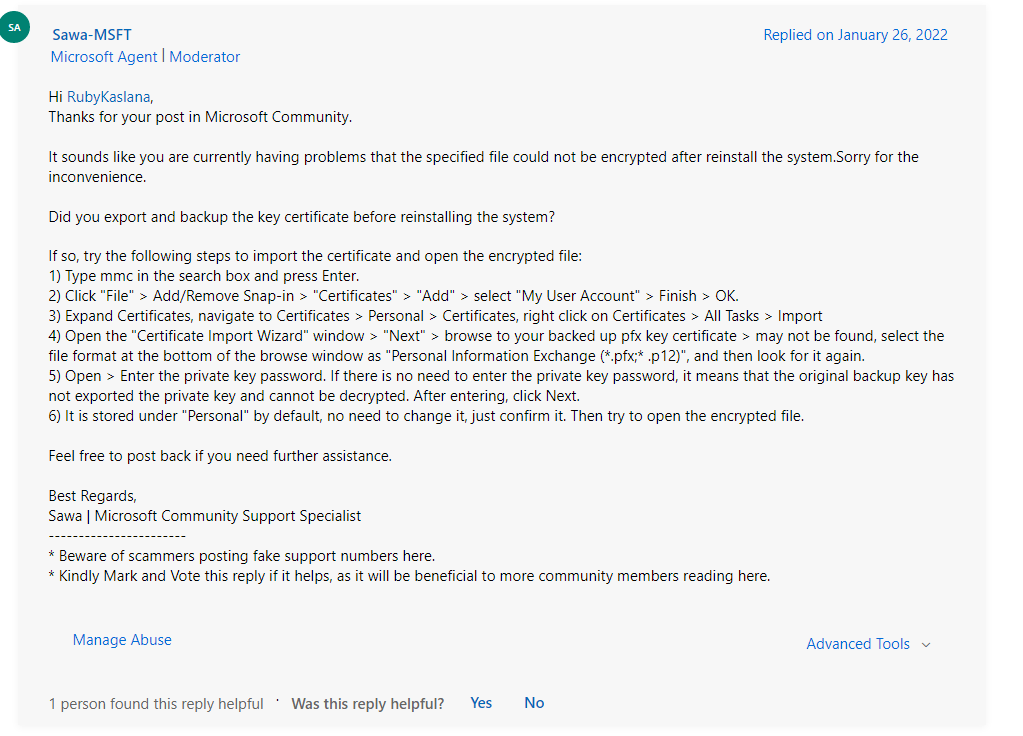 Cannot Decrypt Files Error: 0x80071771 03aa5228-85e5-4585-b86d-dde2c6ce2237?upload=true.png