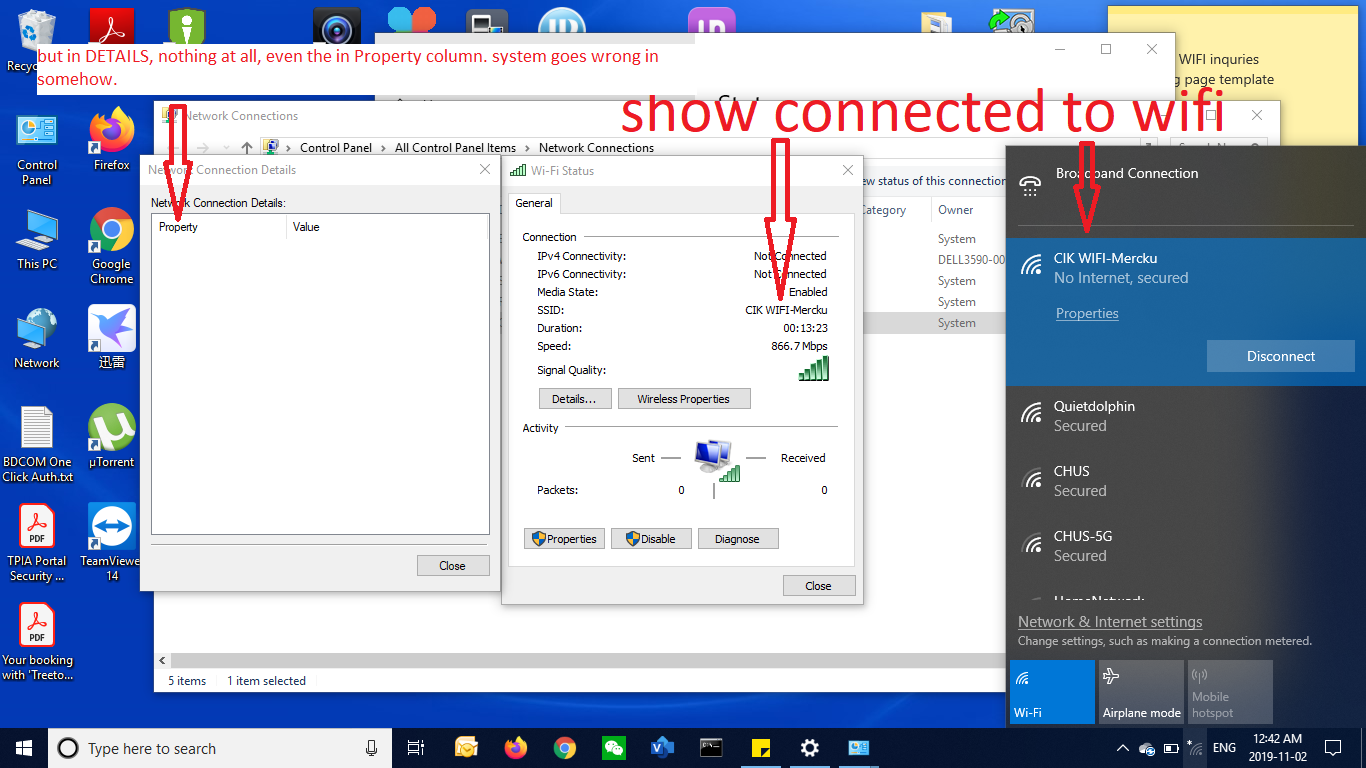 wired and wireless NIC all related info are disappeared. 03cceb8d-d400-40a7-8015-8fe026435f9f?upload=true.png