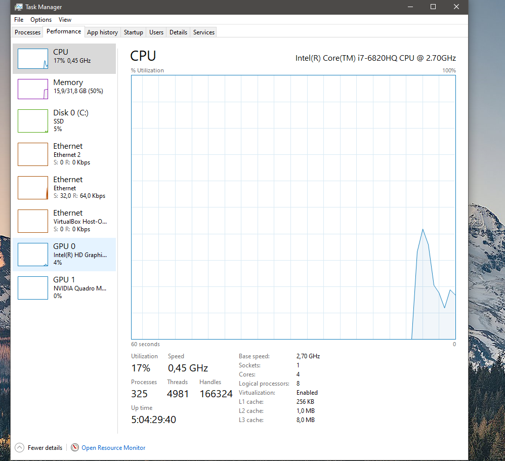 CPU frequency goes down to 100MHz and up again - causing UI lag. 03f49ff9-ab16-4133-944e-8cf70fc421d3?upload=true.png