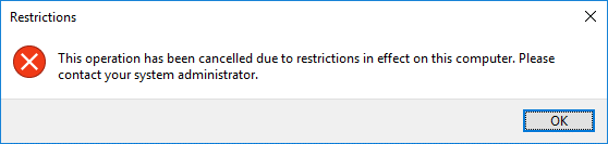 Want to open/run an app but everything is disabled by my administrator. 0405e0dc-3462-4a73-bf98-45b2c6d5cade?upload=true.png