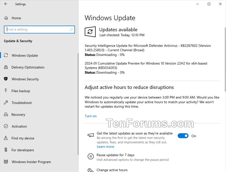 Error [0x80070002] when Windows updates tries to do update KB5034203 & KB5034203 04176d1706033496t-kb5034203-windows-10-cumulative-update-preview-build-19045-3996-22h2-kb5034203.jpg