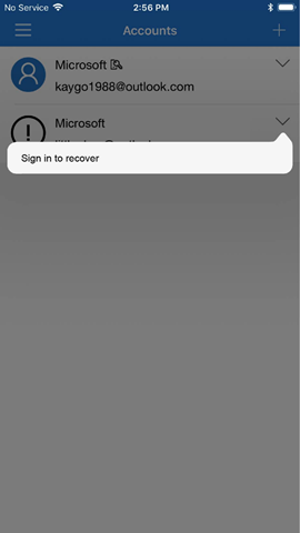 Unable to change Microsoft Authenticator email recovery account. What is best practice? 042318_1736_4.png