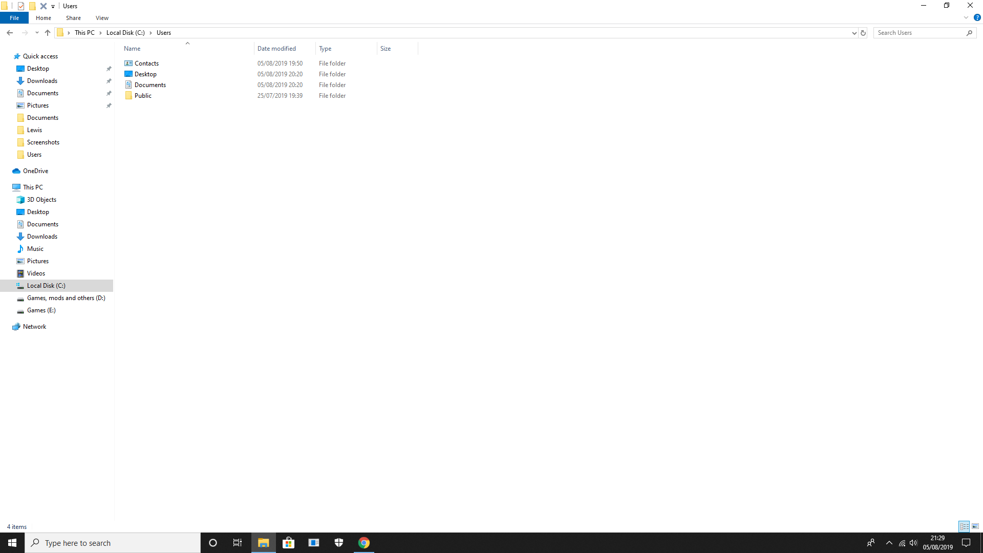 Merged Documents file with User name file in C:/Users by accident and looking to fix them... 046f7463-bc0c-47a5-8390-7c2089112994?upload=true.png