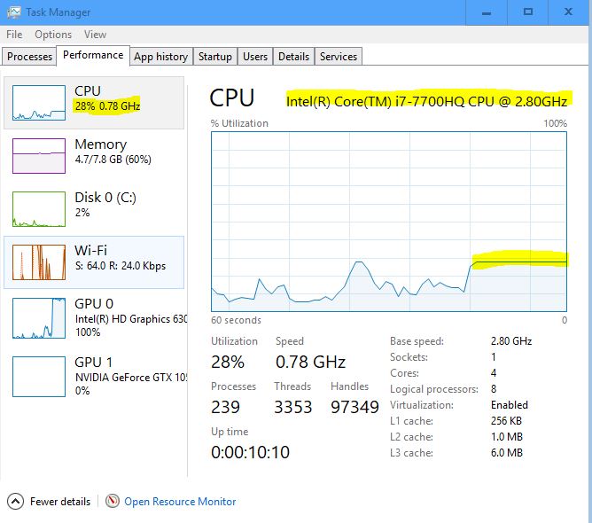 CPU won't go above 28% ~0.78 GHz 04806d02-779e-4bf1-a722-83ddad2367d8?upload=true.jpg