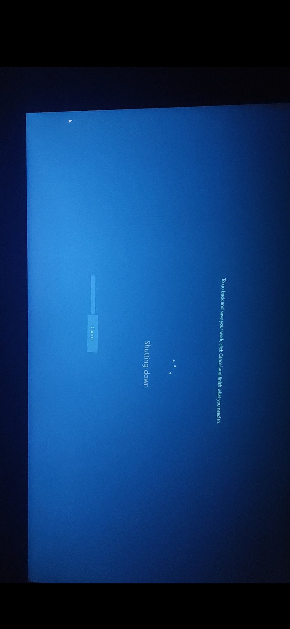 What is this message that appears when i shut down the laptop?? 04c66610-2235-46e9-966c-faa61eeddb05?upload=true.jpg