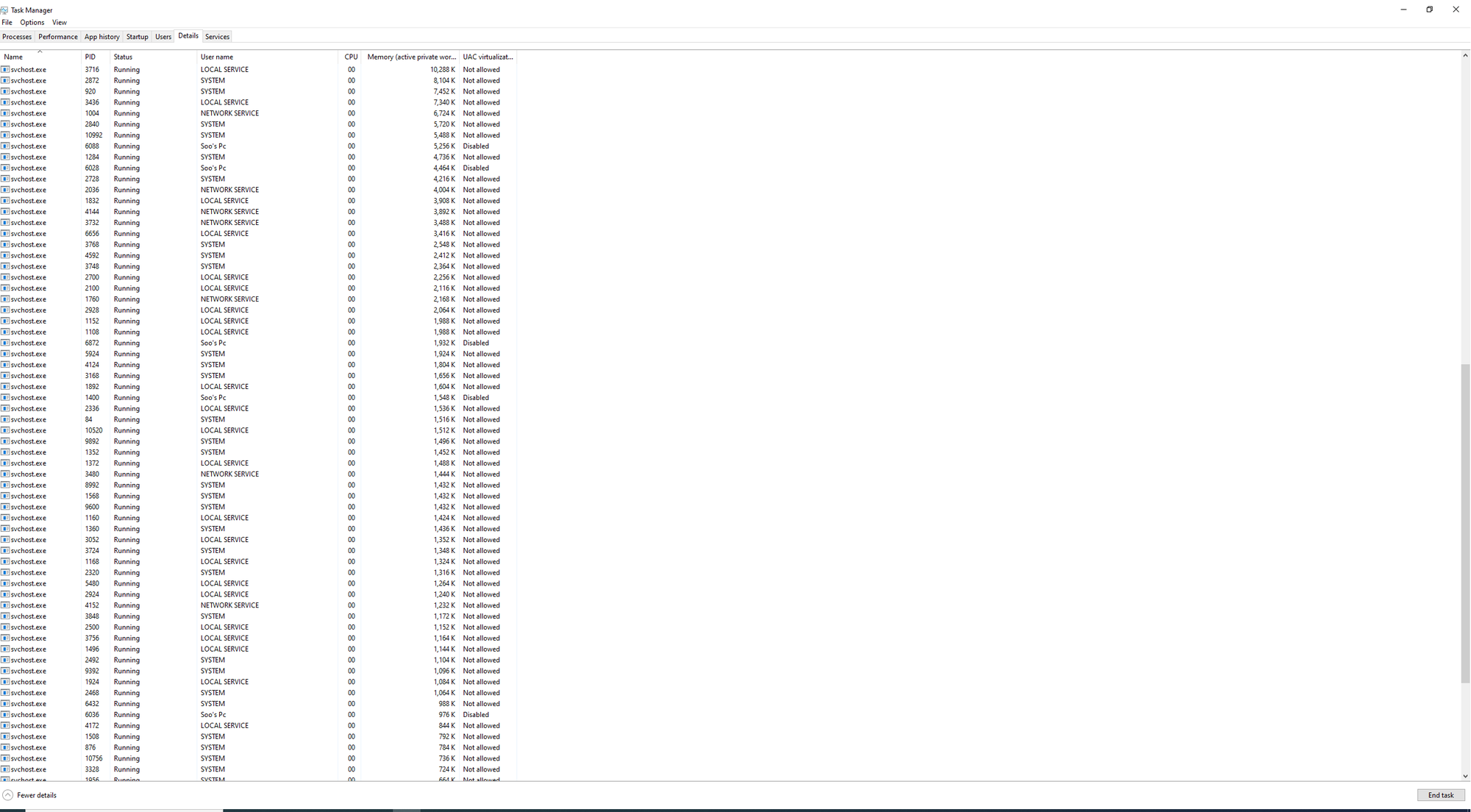 I have crazy ton of svchost running in my computer 04d96c37-7022-447e-b15c-2897a4c1e4fe?upload=true.png