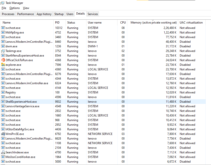 System itself causing 100% Disk Usage on PC after 20H2 and optional driver updates 0527a761-4a04-4341-bfae-1beaf993dcee?upload=true.png