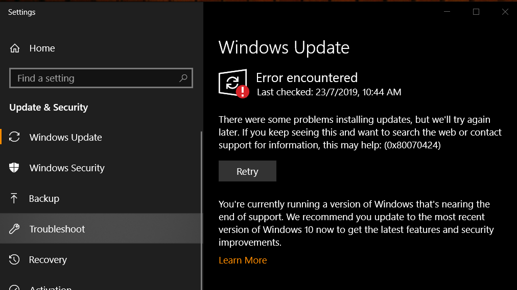 Error with Windows Update and Microsoft Store 05484d48-fe89-40cb-b3da-7f5451bf8691?upload=true.png