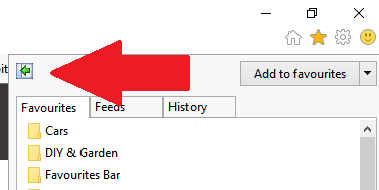How can I move the favorites sidebar from the right side of the screen to left side? 054e785c-36f3-4b6e-a66b-e8244ba017ab.png