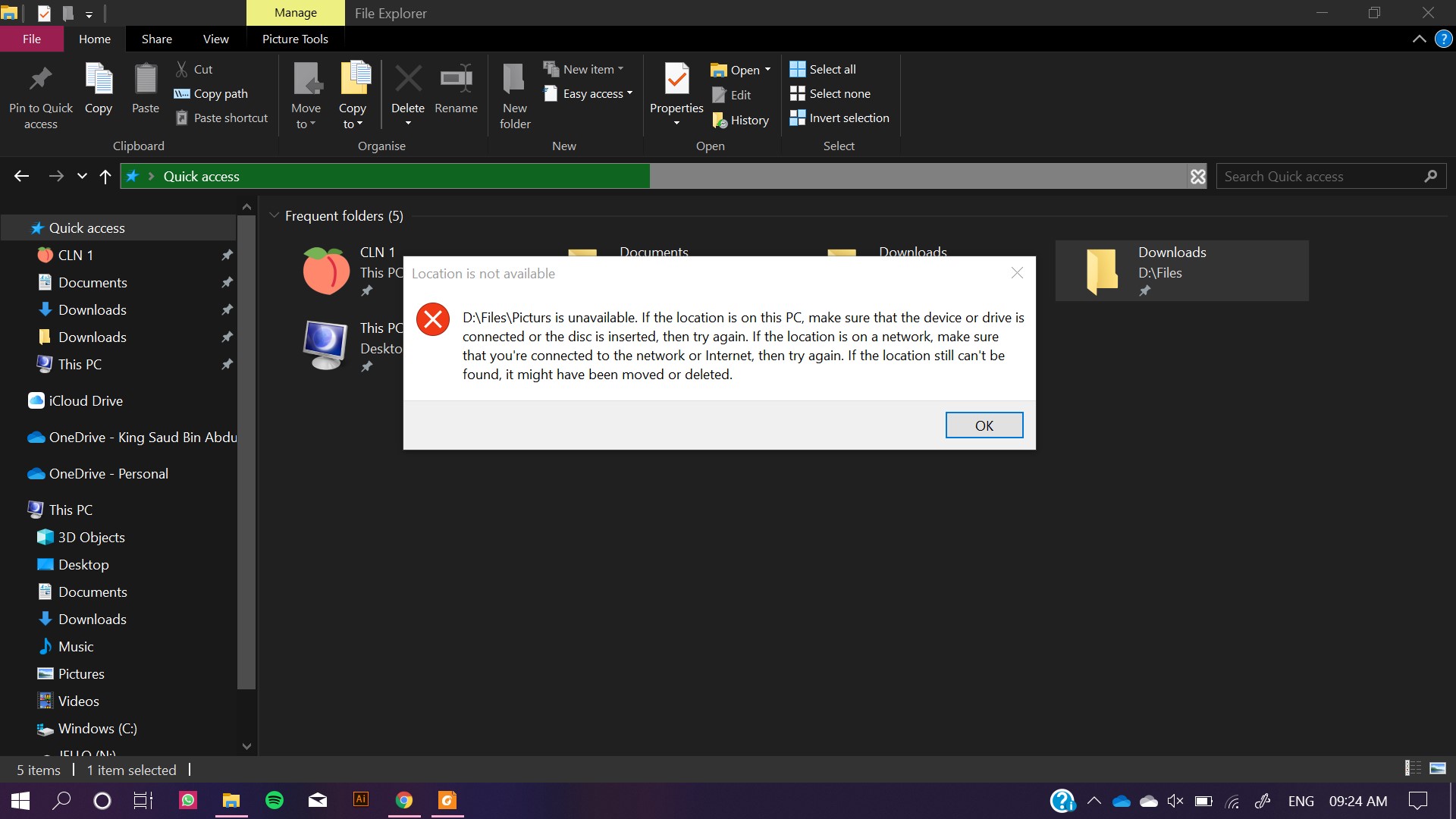 how to remove a deleted files pins in quick access 0563f00f-9a12-43b7-a538-21b0d1c0a069?upload=true.jpg
