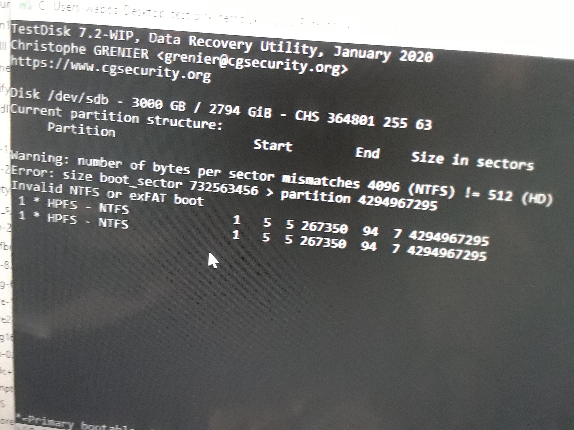 I can't view the files on my external hardrive because it says I have to format it first to... 05785982-6e98-4cb7-bab6-f871a16ce8f0?upload=true.jpg