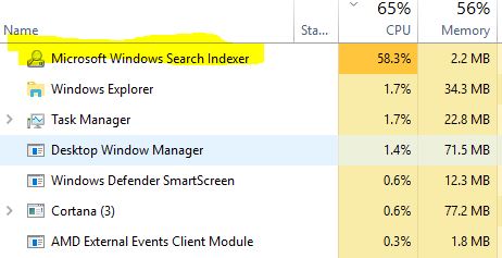 Microsoft Windows Search Indexer (searchindexer.exe) using high CPU. 05f38bb1-4ace-4a0b-ae16-3f571123ddba?upload=true.jpg