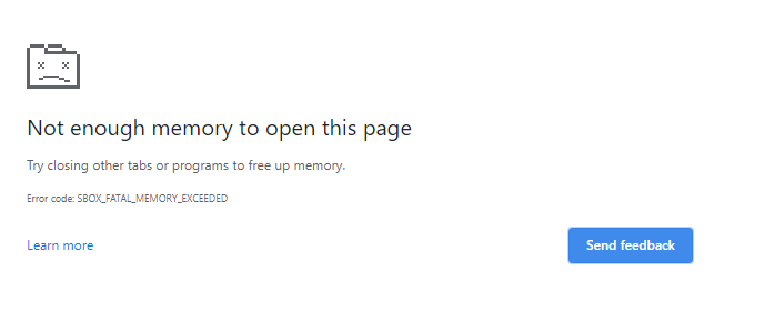 "Not enough memory to open this page" error while opening a SharePoint list 0615ddc1-992e-4874-8204-6b5e957cc536?upload=true.png