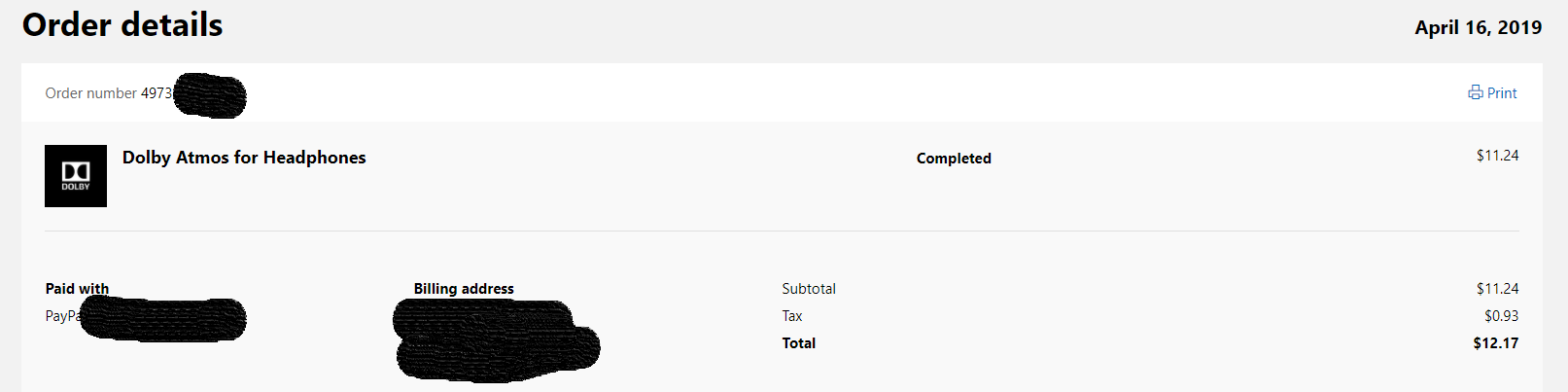 Purchase Dolby Atmos for Headphones and it no longer shows as I purchased item 062dbab0-8096-4106-8007-485327f209a6?upload=true.png