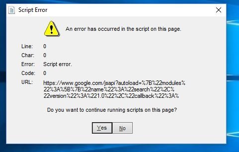 Getting a weird error about a JavaScript on chrome on startup and in between sessions. 06329d2f-bfa5-4603-ac5e-df7b62c6783f?upload=true.jpg