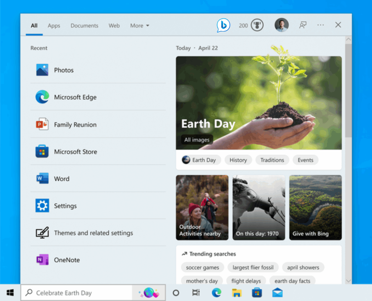 I cannot see the Bing AI icon in on the search bar on my taskbar after installing the... 06a0c88e-226a-467a-b619-522bdc351c07?upload=true.png
