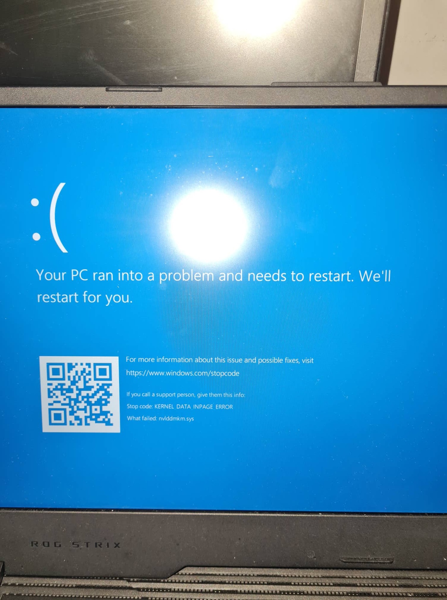 UNEXPECTED_STORE_EXCEPTION AND KERNEL_DATA_INPAGE_ERROR Blue Screens 06be53e5-0308-465d-b73f-3ae5b9fa2463?upload=true.jpg