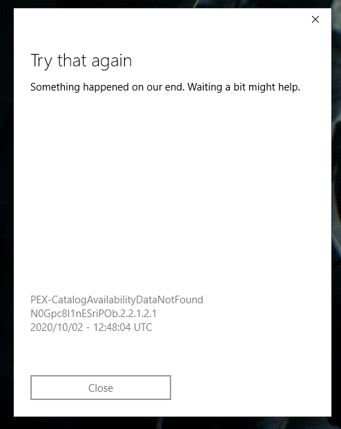 Halo is not installed even though it is - Code 0x80073CF9 06d75613-d07c-44aa-a1ac-98005fa7ad29?upload=true.png
