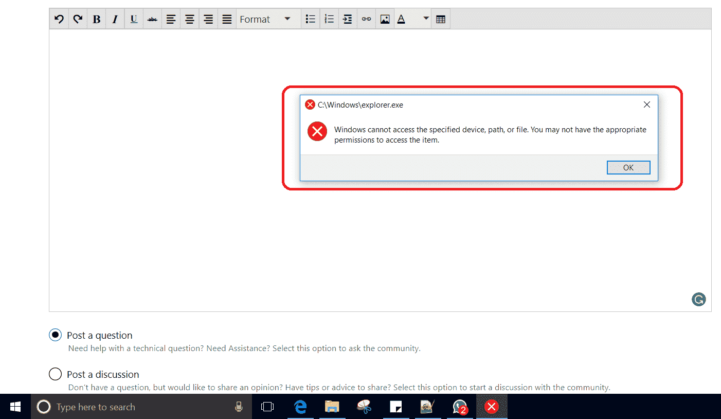File explorer frezes after i press the start button 06f0a347-02ec-4462-acd2-2d5f32d5199d?upload=true.png