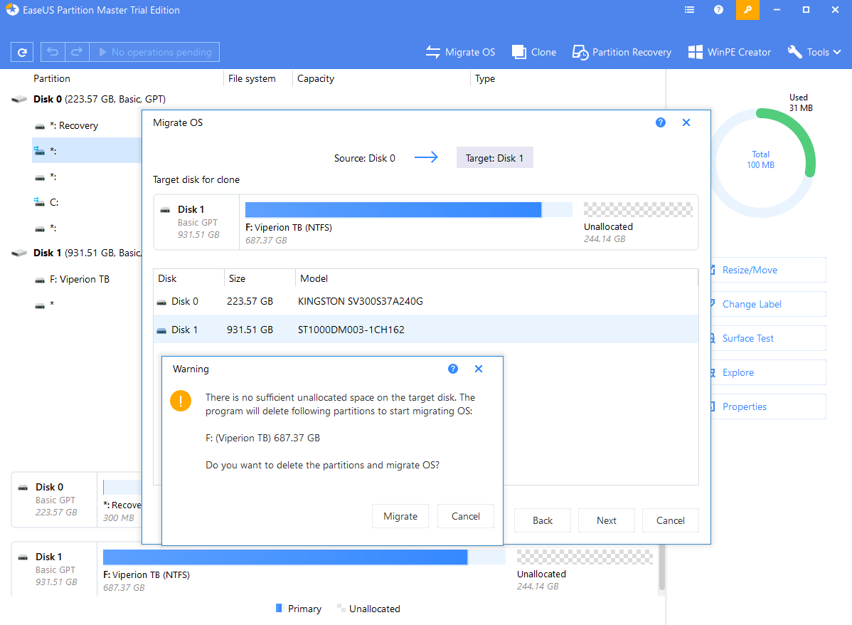 Unable to migrate my operating system to another drive. 06f92204-920a-4579-81da-c7a40c922cf3?upload=true.png