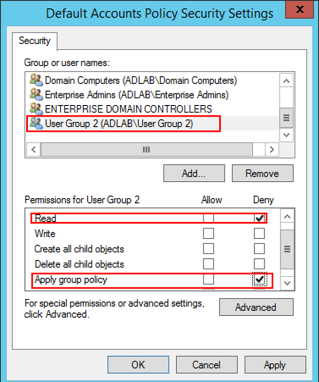 Cannot Get GPO Policies Adopted By User 070516_2005_Whobrokemyu6.png