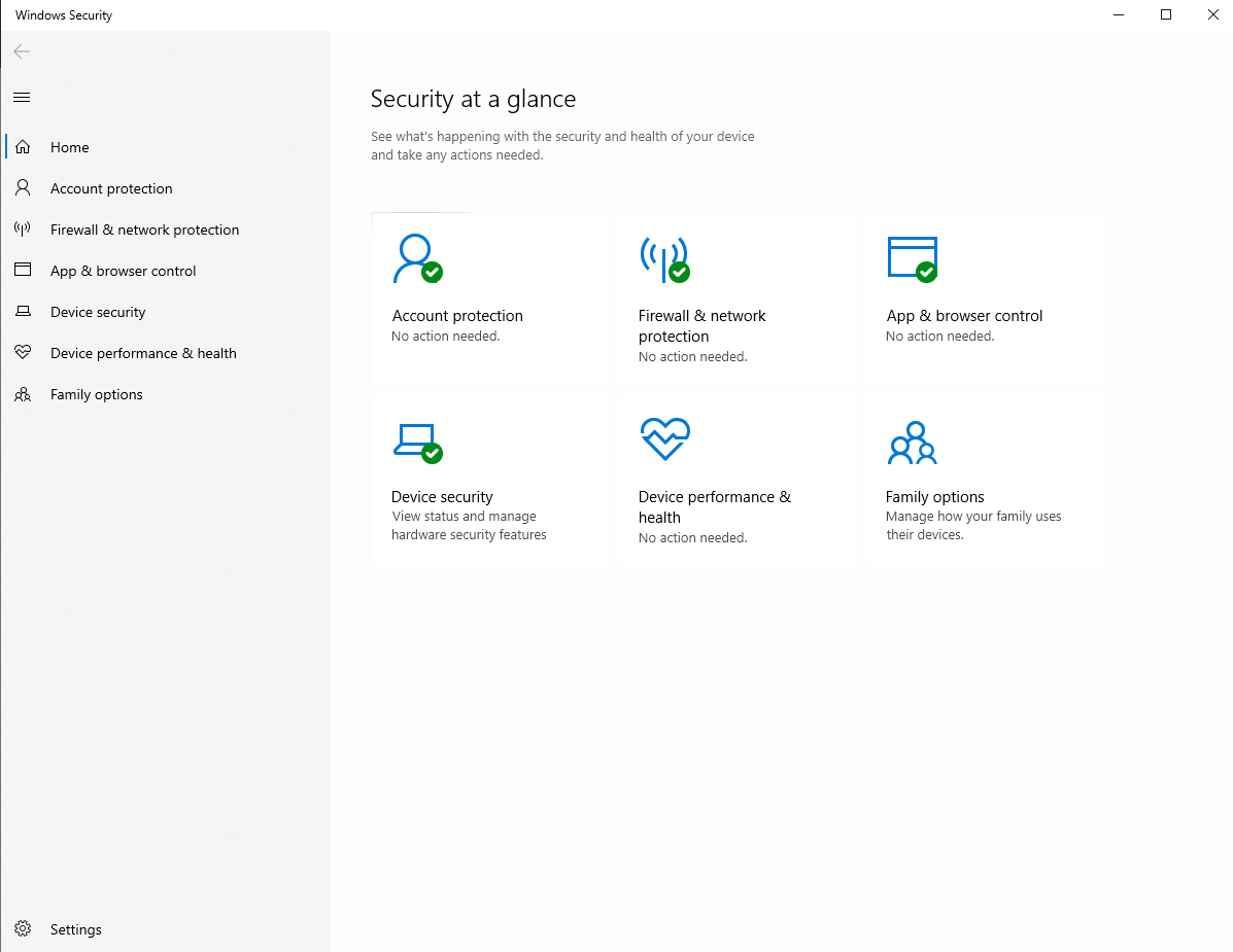 Windows Defender Has No Antivirus