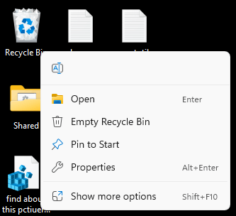 How to remove Pin to Quick access on Recycle Bin? 072934db-050b-4c6b-a2a6-51a56bd4ebcf?upload=true.png