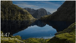 I want Mountain Lake scene back on my screen please.   I hate the drying lake you stuck on... 07617b0d-5fa1-46e0-a82a-4825bee97090?upload=true.png