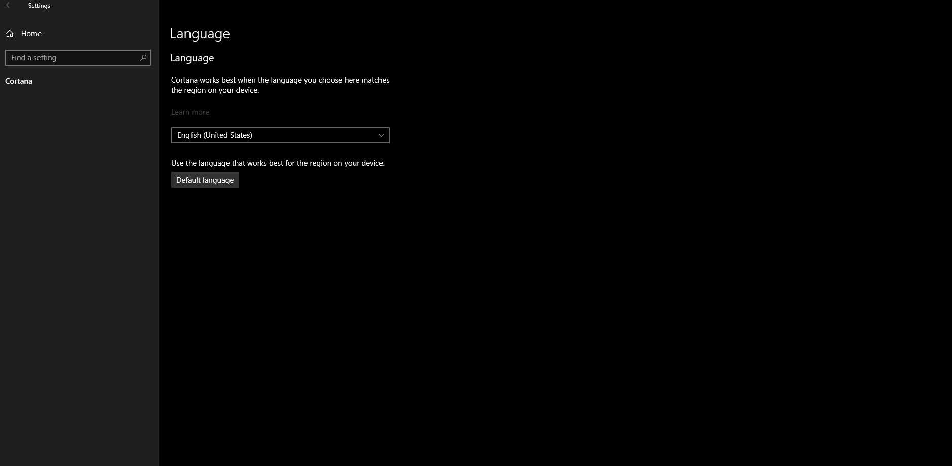 I don't have all Cortana settings and i can't enable Cortana. 076f202d-0a8f-4e60-8fce-9c69edeae2f4?upload=true.png