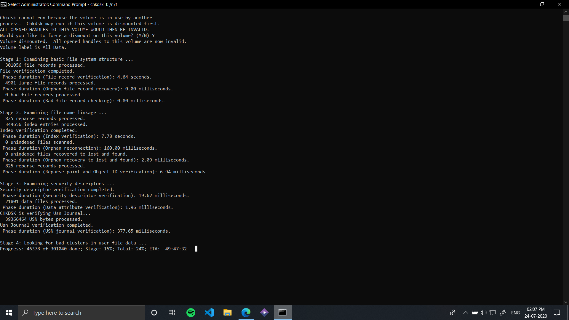 All files got corrupted during merging of two partitions!! What to do - for fixing it? 077b28fc-dc73-4543-9b7f-7c980478f1bc?upload=true.png