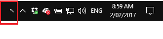 How to hide the show hidden icons arrow on the taskbar? (Windows 10) 07bb9ebd-63e5-4316-ba27-ded489cb6049.png