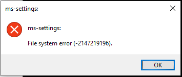 Issue with windows 10 settings not launching 080ad9cb-959e-4efd-a927-cafb6a775eeb?upload=true.png