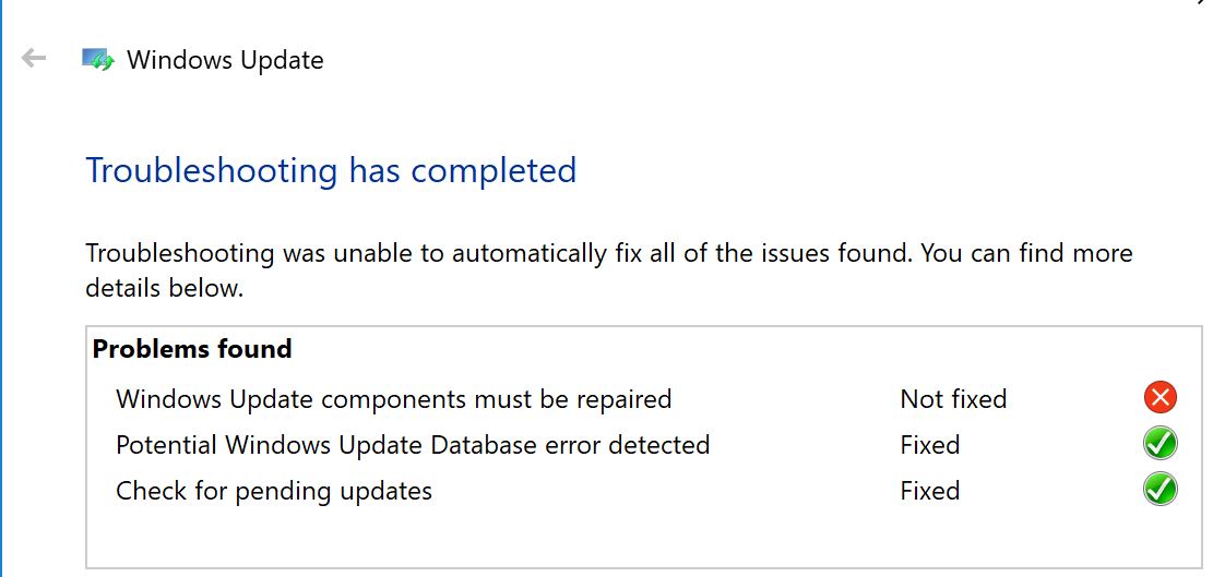 How to get Windows update back to be normal? Windows Updates fails, troubleshoot tool... 09c2f50c-9988-43e9-92fa-a5e9817f855a?upload=true.jpg