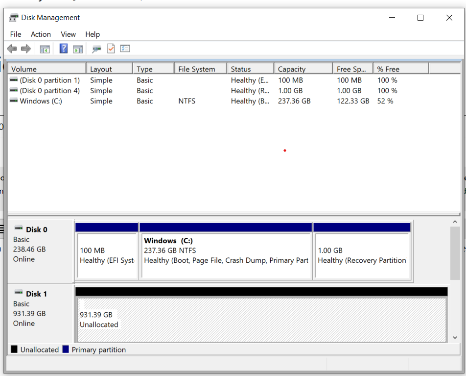 1TB Toshiba "D" Drive disappeared today after trying to add it to a pool. 09e01d95-deb9-4ffa-931d-8c3f275ed583?upload=true.png