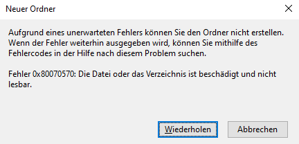 Drive damaged, cannot create a new folder? 0_big.png